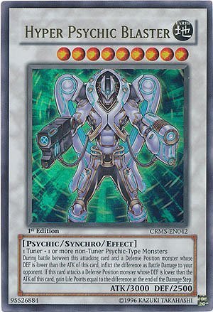 Yu-Gi-Oh! - Hyper Psychic Blaster (CRMS-EN042) - Crimson Crisis - 1st Edition - Ultra Rare