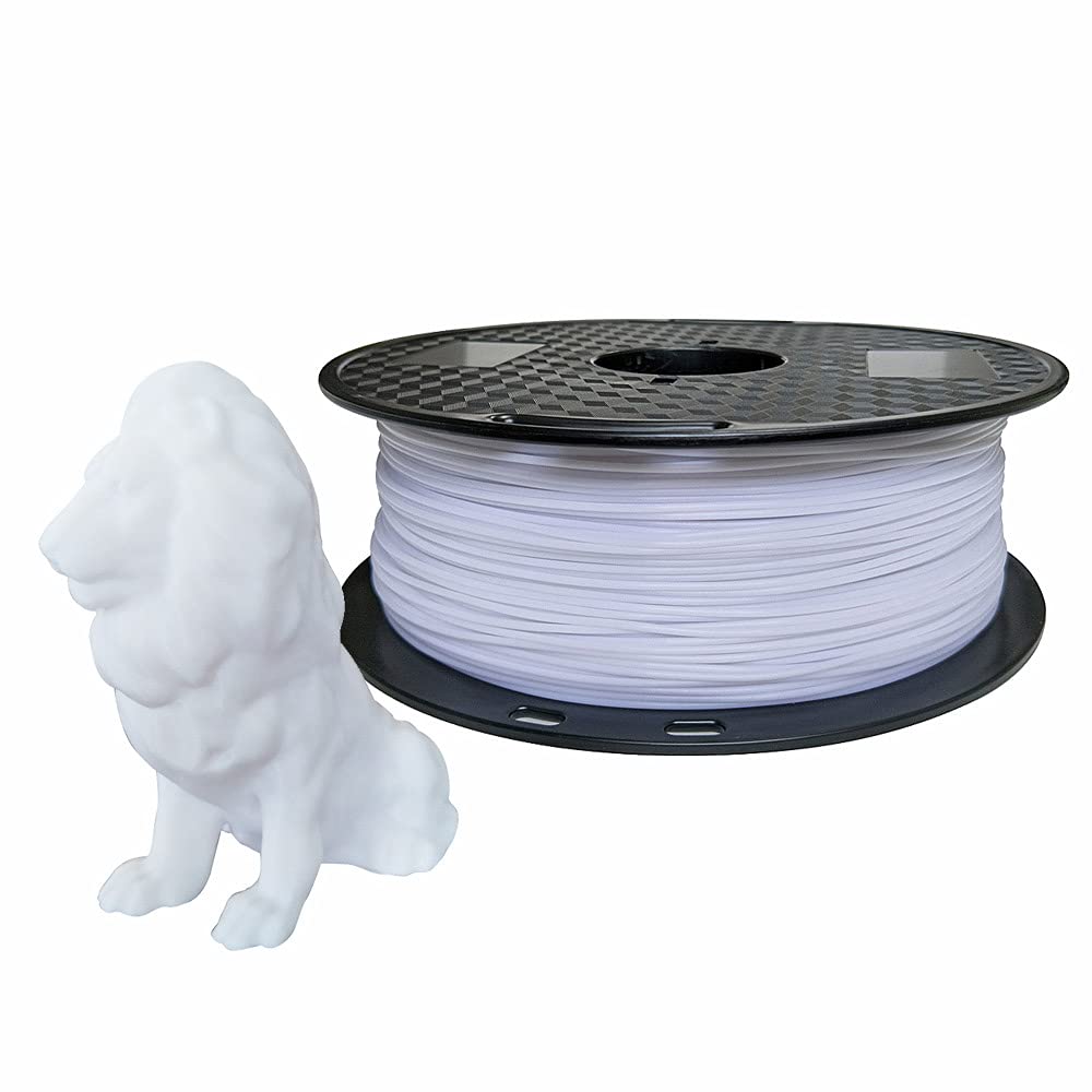 CC3D PLA MAX Snow White PLA Filament 1.75 mm 1KG 3D Printer Filament PLA+ Filament Cold White PLA Filament PLA Plus Bright White PLA 3D Printing Material PLA Pro Filament