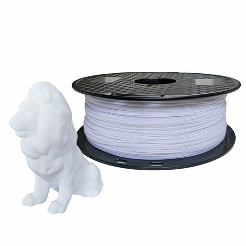 CC3D PLA MAX Snow White PLA Filament 1.75 mm 1KG 3D Printer Filament PLA+ Filament Cold White PLA Filament PLA Plus Bright White PLA 3D Printing Material PLA Pro Filament