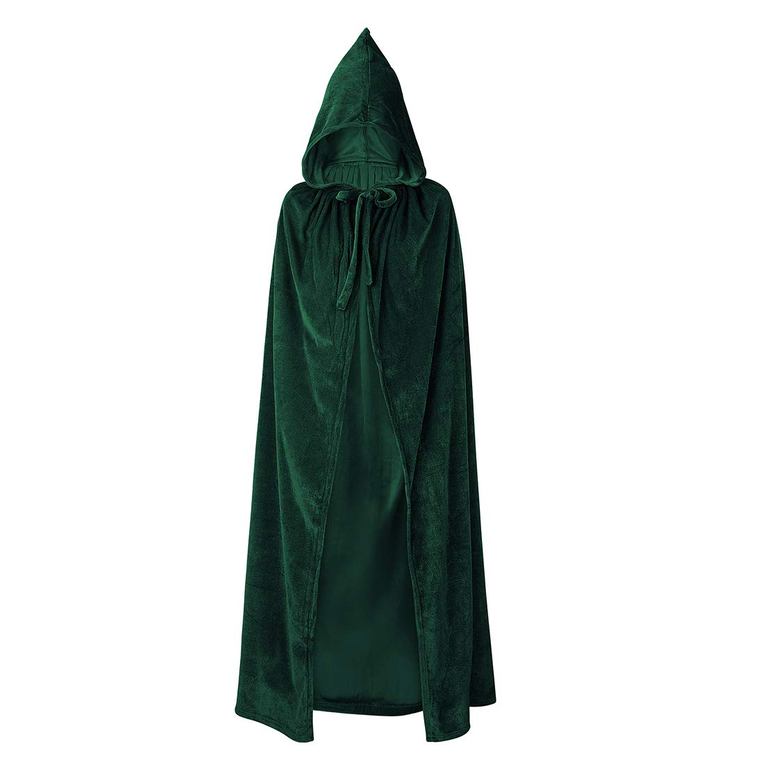 Durio Hooded Cloak Unisex Adult Cloak with Hood Halloween Christmas Cloak Vampire Witch Cape Cosplay Costume - - One Size