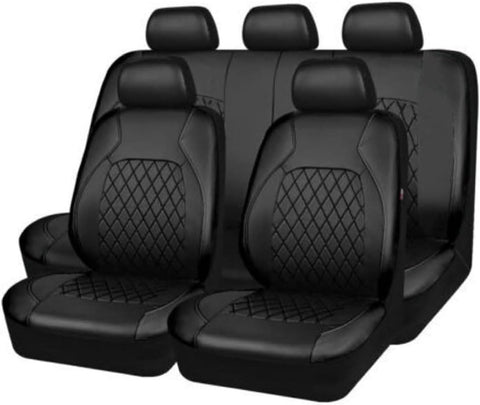 RiJpex Car Seat Cover,For Toyota Prado 5-Seats (J150) 4.Gen 2010 2011 2012 2013 2014 2015 2016 2017-2023,Car Seat Protector,A/9pcs Set black