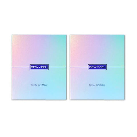 DEWYCEL Private Care Mask 1+1 (10EA) / premium facial mask / 3 step cell restoration mask