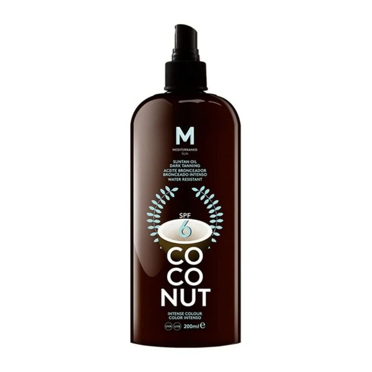 COCONUT suntan oil dark tanning SPF6 100 ml