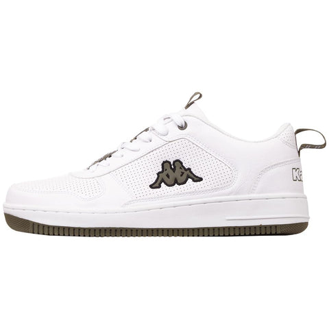Kappa Deutschland Unisex Sneaker, White Army, 11 US Women