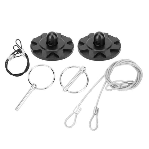 Qii lu Hood Pin Lock? Universal CNC Billet Aluminum Car Racing Sport Bonnet Hood Pin Lock Accessory Kit