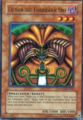 Yu-Gi-Oh! - Exodia The Forbidden One (DLG1-EN022) - Dark Legends - Unlimited Edition - Ultra Rare