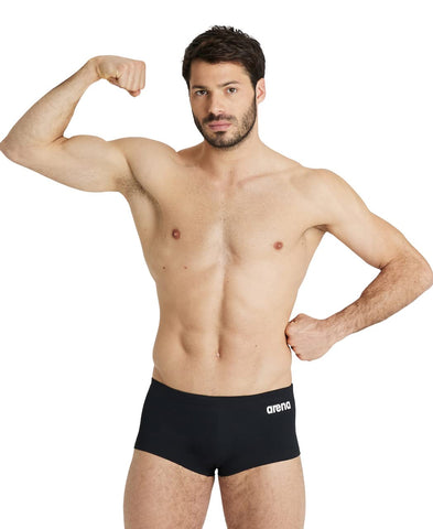 arena Solid Team Men's Swimming Swimsuit, Quick-Drying Swim Shorts in MaxLife Fabric with Maximum Chlorine Resistance and UPF 50+ UV Protection