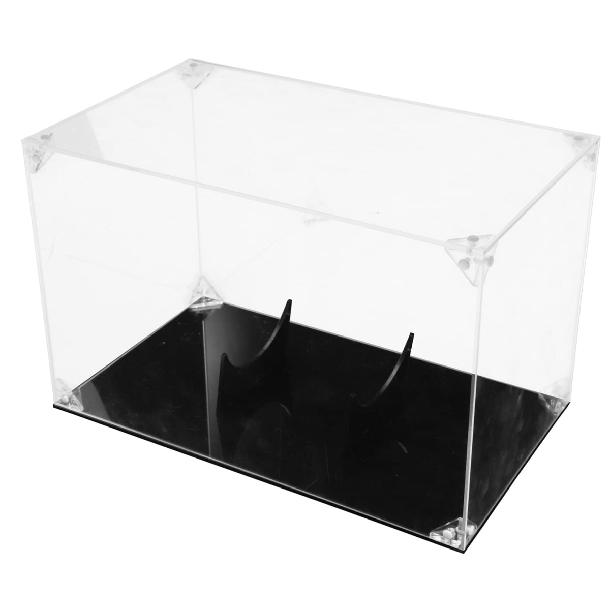 Alipis Box Clear Detachable Rugby Case Baseball Multi-Function Showcase Display Soccer Storage Ball Tabletop Assemble Transparent Protection Container Holder Figures Action Stand