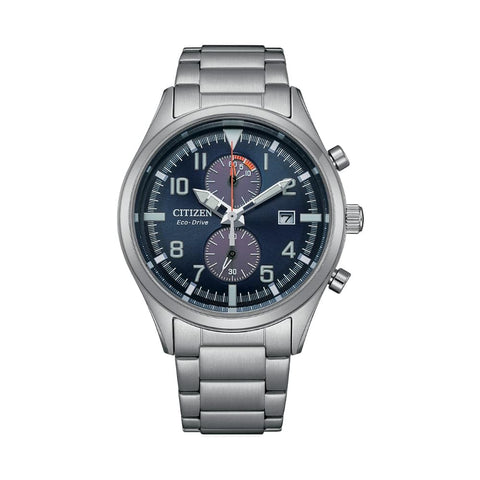 Citizen Men Chronograph Japanese Quartz Watch with Stainless Steel Strap CA7028-81L
