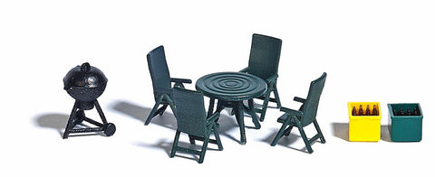Busch 1190 Garden Party Set HO Scenery Scale Model Scenery