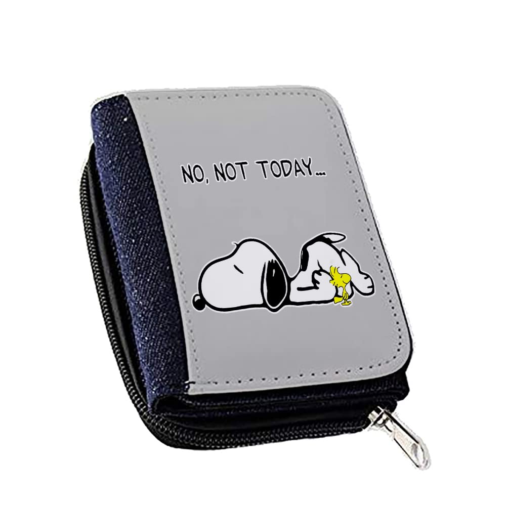 Giftme No Not Today Peanut Dog Birthday, Christmas, Secret Santa Stocking Filler WomenÃƒÆ’Ã†â€™Ãƒâ€šÃ‚Â¢ÃƒÆ’Ã‚Â¢ÃƒÂ¢Ã¢â€šÂ¬Ã…Â¡Ãƒâ€šÃ‚Â¬ÃƒÆ’Ã‚Â¢ÃƒÂ¢Ã¢â€šÂ¬Ã…Â¾Ãƒâ€šÃ‚Â¢s Denim Coin Wallet, Girls Purse, Gift Purse Wallet, Stags Purse., Black, 120 X 90 Mm