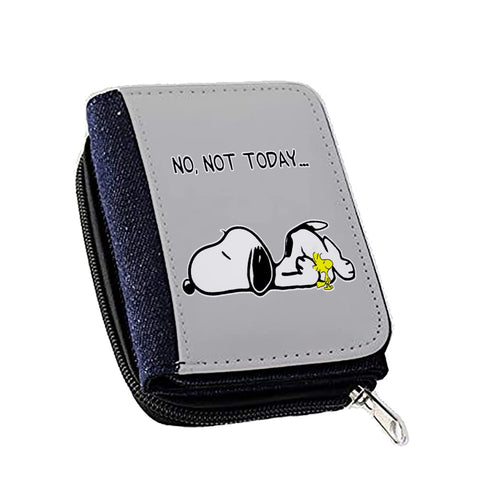 Giftme No Not Today Peanut Dog Birthday, Christmas, Secret Santa Stocking Filler WomenÃƒÆ’Ã†â€™Ãƒâ€šÃ‚Â¢ÃƒÆ’Ã‚Â¢ÃƒÂ¢Ã¢â€šÂ¬Ã…Â¡Ãƒâ€šÃ‚Â¬ÃƒÆ’Ã‚Â¢ÃƒÂ¢Ã¢â€šÂ¬Ã…Â¾Ãƒâ€šÃ‚Â¢s Denim Coin Wallet, Girls Purse, Gift Purse Wallet, Stags Purse., Black, 120 X 90 Mm