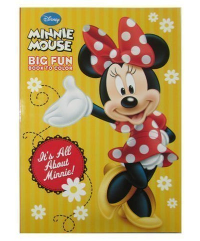 Disney Minnie Mouse 96 Page Coloring & Activity Book"All About Minnie"