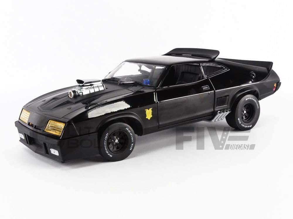 Greenlight 12996 1:18 Scale Last of The V8 Interceptors (1979) 1973 Ford Falcon XB, Black