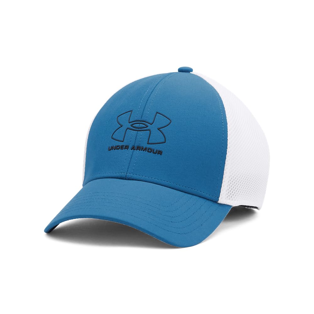 Under Armour Men's Iso-chill Driver Mesh, (406) Photon Blue / / Midnight Navy, Small/Medium