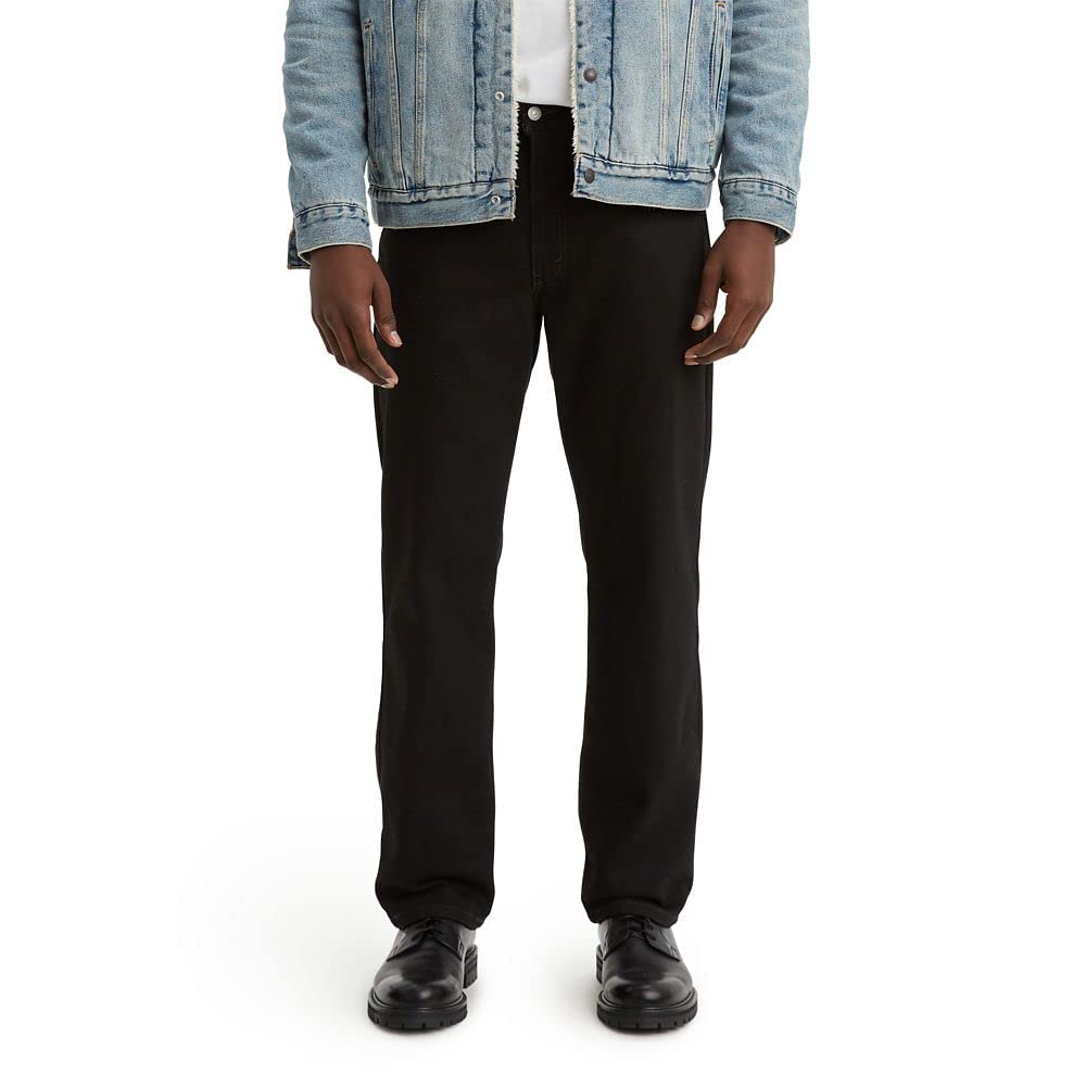 Levi's Men's 550 Relaxed Fit Jeans (Also Available in Big & Tall), Black, 38W x 30L