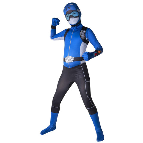 Morph Costumes Blue Power Ranger Costume Kids Halloween Costumes Large