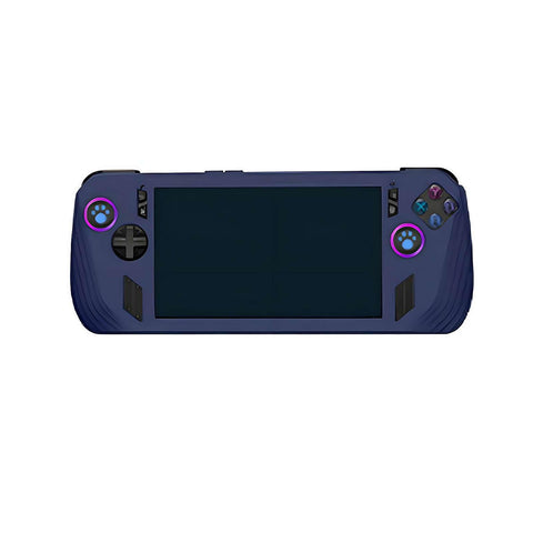 Silicone Protective Case for ASUS ROG Ally X, Protecting Case for ASUS Rog Ally X, Handheld Cover Silicone for Rog Ally X, For Rog Ally X Gaming Console Protector Accessories (Blue)