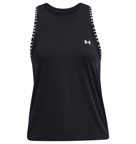 Under Armour Women's Knockout Novelty Tank, Black / / White, XS