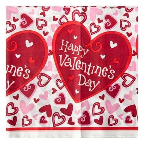 Be Mine 54in x 102in Plastic Table Cover by Amscan