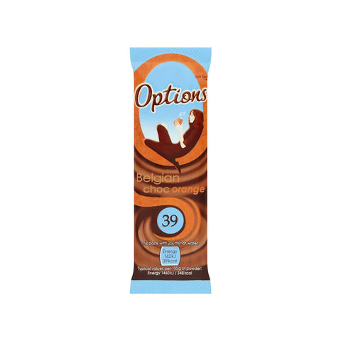 Options Belgian Chocolate Orange Sachet (Pack of 30)