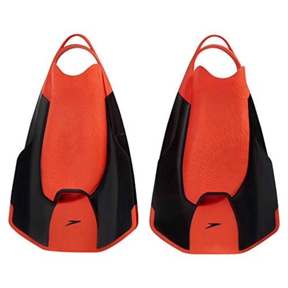 Speedo Fatskin Kickfin Swimming Fins, Red, US9.5-US11