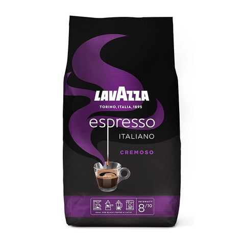 Lavazza Espresso Cremoso, Whole Coffee Beans, 1 Kg