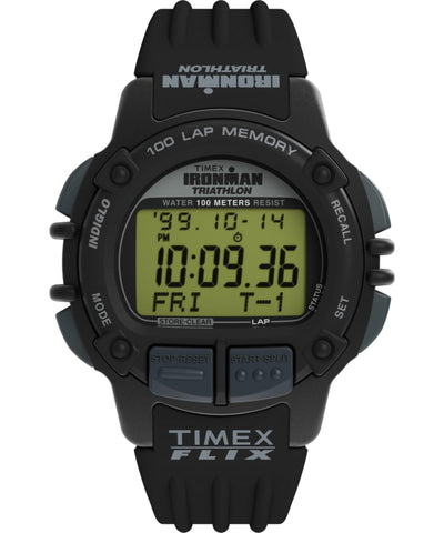 Timex Men's Digital Quartz Watch with Plastic Strap TW5M63000