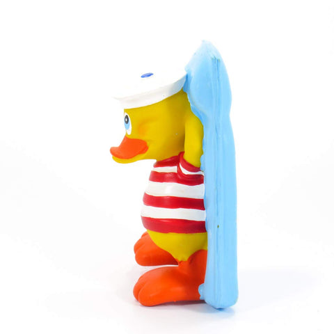 Lanco Pool Float Rubber Duck Bath Toy | All Natural, Organic, Eco Friendly, Squeaker | Imported from Barcelona, Spain