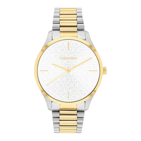 Calvin Klein Analogue Quartz Watch for Men and Women Iconic Collection with Stainless Steel Bracelet