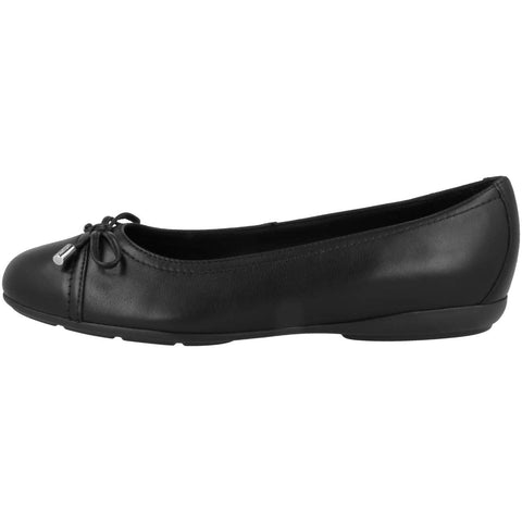 Geox Women's D Annytah D Ballet Flats, Black Black C9997, 7.5 UK