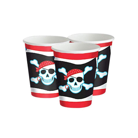 Amscan Pirate Party 9 oz Cups - 8 ct