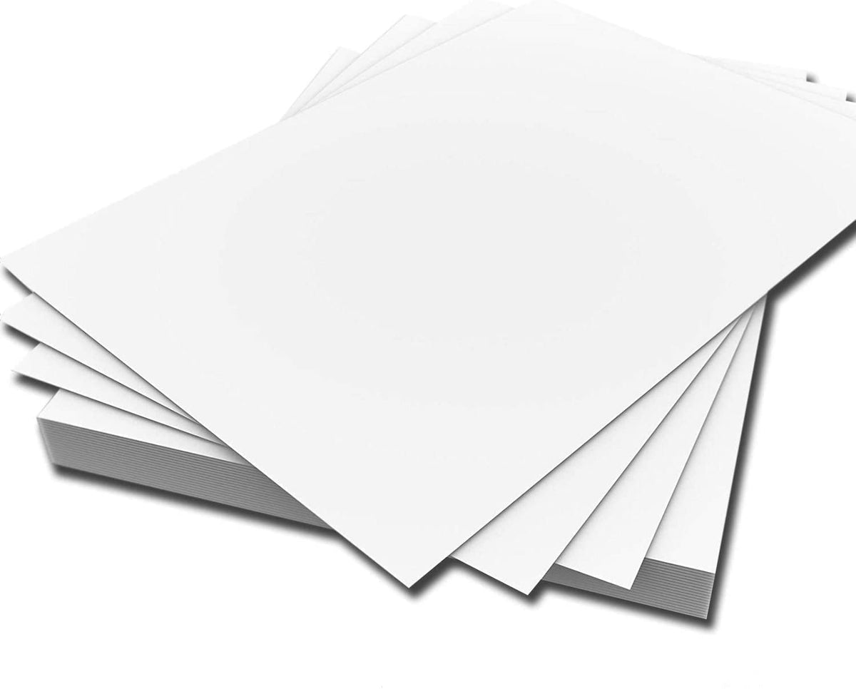 ARK 220gsm White Premium Thick Printing Paper Suitable for All Printers (A4 (50 Sheets))