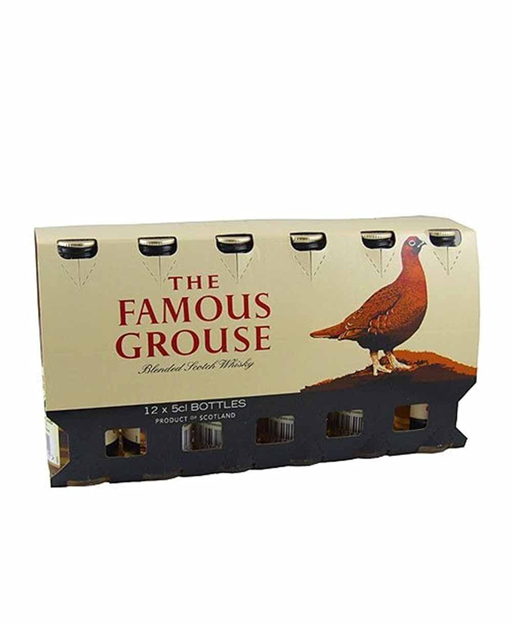 Famous Grouse 5cl Miniature Blended Whisky - 12 Pack