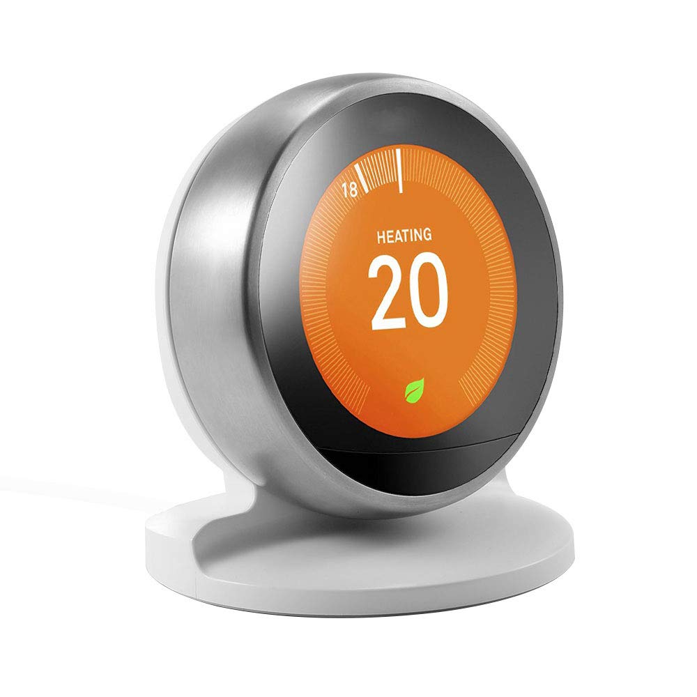 Stand for Nest Learning Thermostat, Holder for Nest Thermostat 3rd/2nd Generation (White)