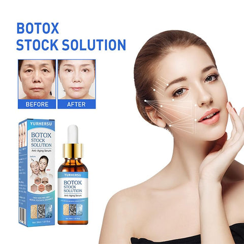 Generic Botox Face Serum with Vitamin C & E - Anti Aging & Instant Face Tightening - Boost Skin Collagen - Reduce Wrinkles & Plump Skin