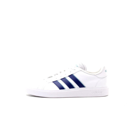 adidas Grand Court Base 2.0, Men's Trainers, FTWR White Victory Blue Preloved Blue, 11 US