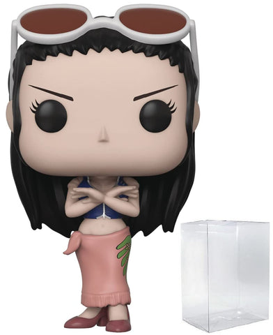 POP One Piece - Nico Robin Funko Vinyl Figure (Bundled with Compatible Box Protector Case) Multicolor 3.75 inches