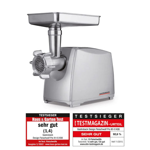 Gastroback Design Mincer Pro M - mincers (350 x 160 x 350 mm)