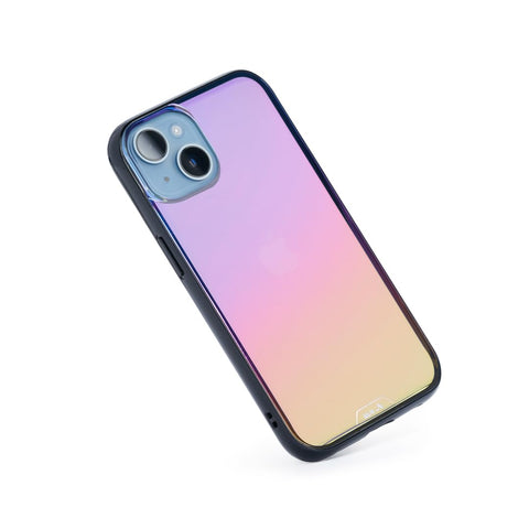 Mous for iPhone 14 Plus Case Clear - Clarity - Iridescent - Protective iPhone 14 Plus Case - Scratch Resistant Crystal Clear & Slim Design - Shockproof Phone Cover
