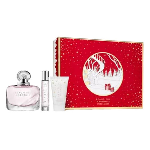 Estee Lauder Limited Edition Beautiful Magnolia 3 Piece Set