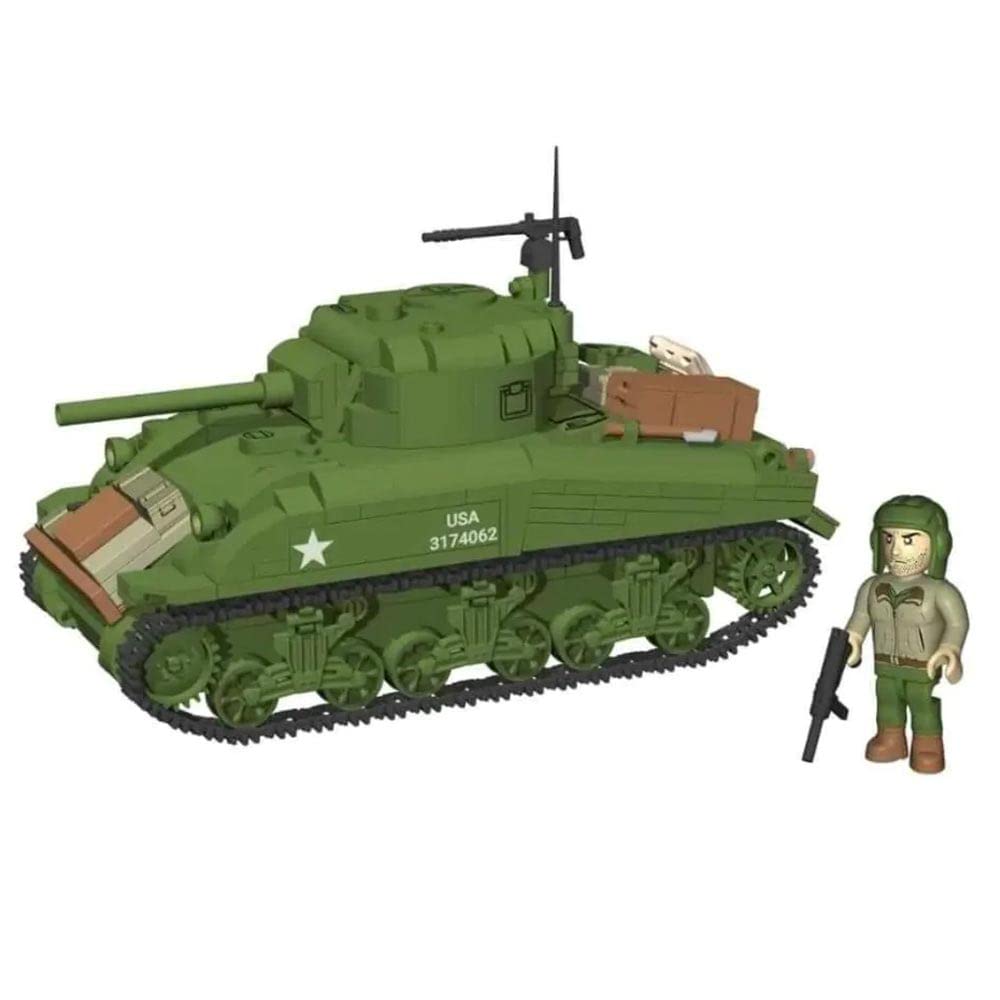 COBI Company of Heroes 3 Sherman M4A1 Tank