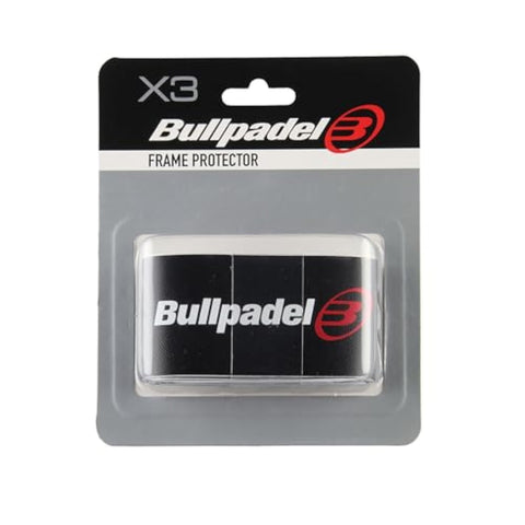 Bull Padel Frame Paddle Bat Frame Protectors ,Black,Pack of 3