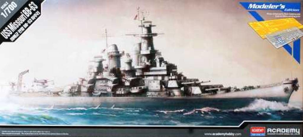 Academy AC14223 USS Missouri BB-63 Modelers Edition
