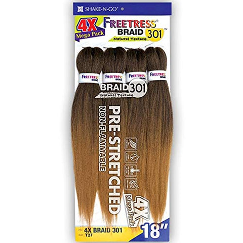FREETRESS Synthetic Mega Pack Braid - 4X BRAID 301 18in (30)