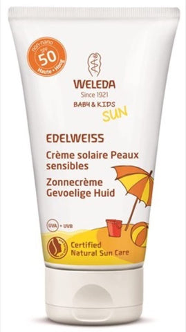 Weleda Edelweiss SPF 50 Sunscreen Lotion Sensitive, 50 ml
