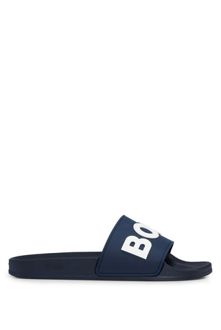 BOSS Men's Modern Slide, darkblue, 10