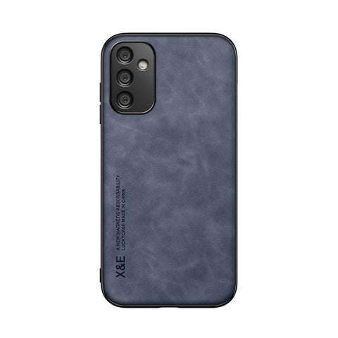 Kepuch Silklike Case for Samsung Galaxy A15 - Cover Bumper Built-in Metal Plate for Samsung Galaxy A15 - Blue