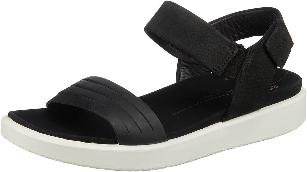 ECCO Flowtw, Ankle Strap Sandals Womenâ€™s, Black (Black/Black 51052), 6 UK EU