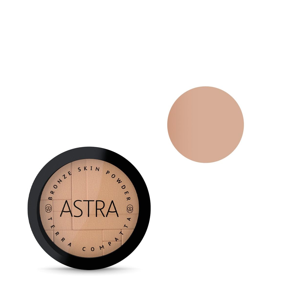 Astra Bronze Skin Powder Compact Powder Tanning Effect Color n. 15 BronzÃƒÂ¨ - 1 unit, Made in Italy